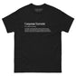 "Corporate Terrorist" T-Shirt Spirit Capital