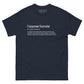 "Corporate Terrorist" T-Shirt Spirit Capital