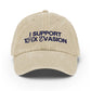 "I SUPPORT TAX EVASION" Vintage Cap Spirit Capital