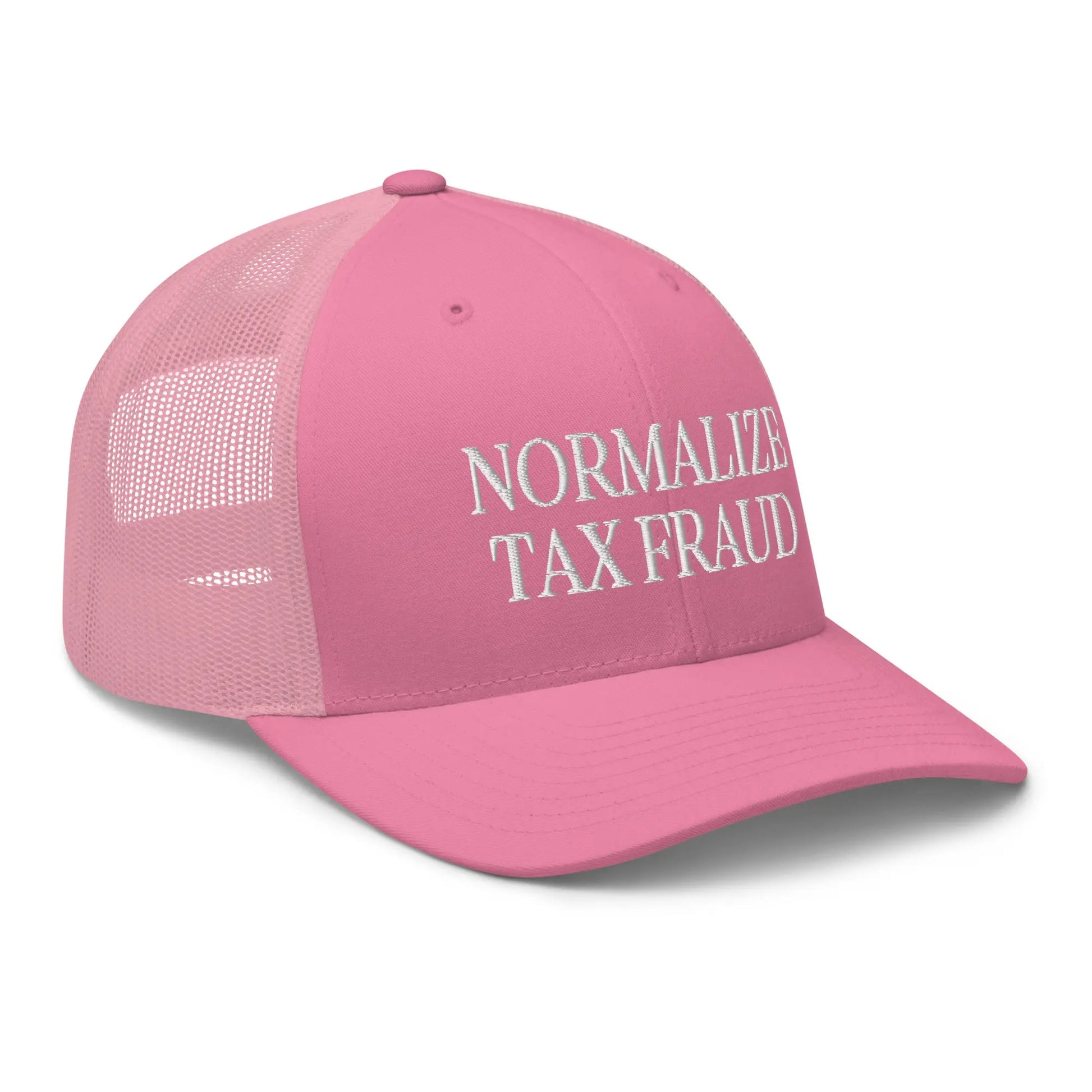 "Normalize Tax Fraud" Trucker Cap Spirit Capital