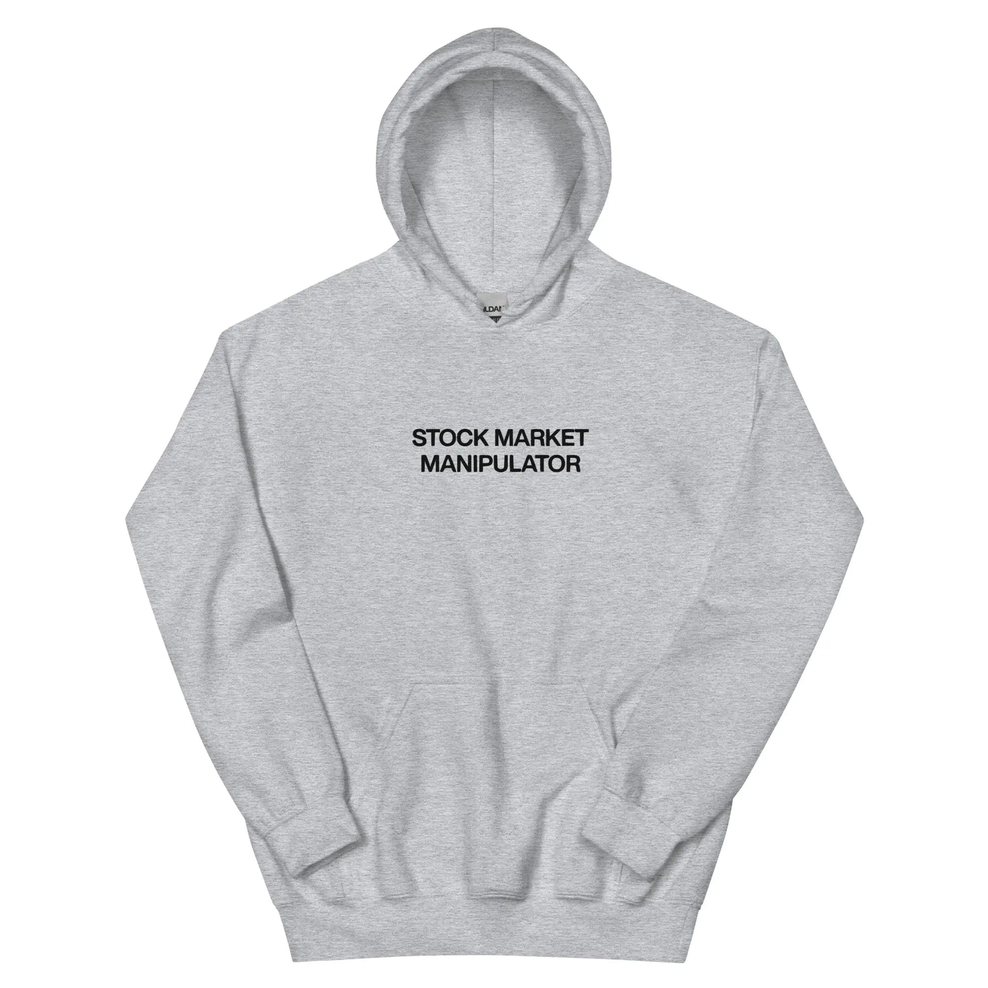 Stock Market Manipulator (Embroidery) Hoodie Spirit Capital
